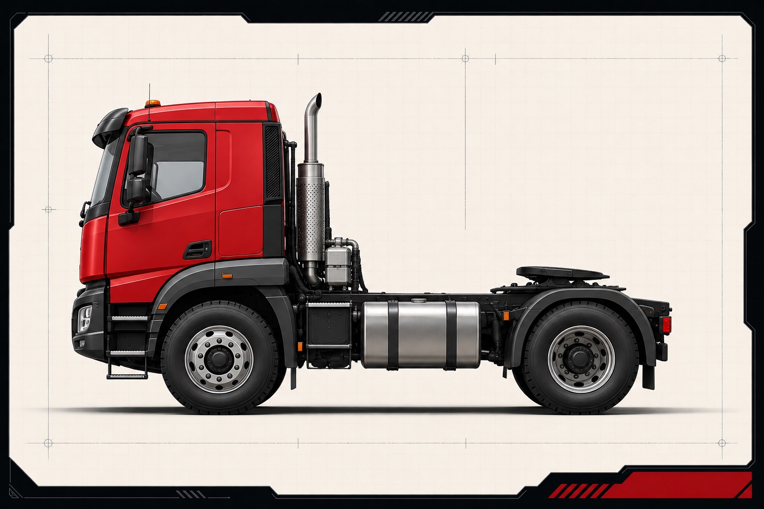 ATHRUN A9-T42-D 牵引车工程参考图