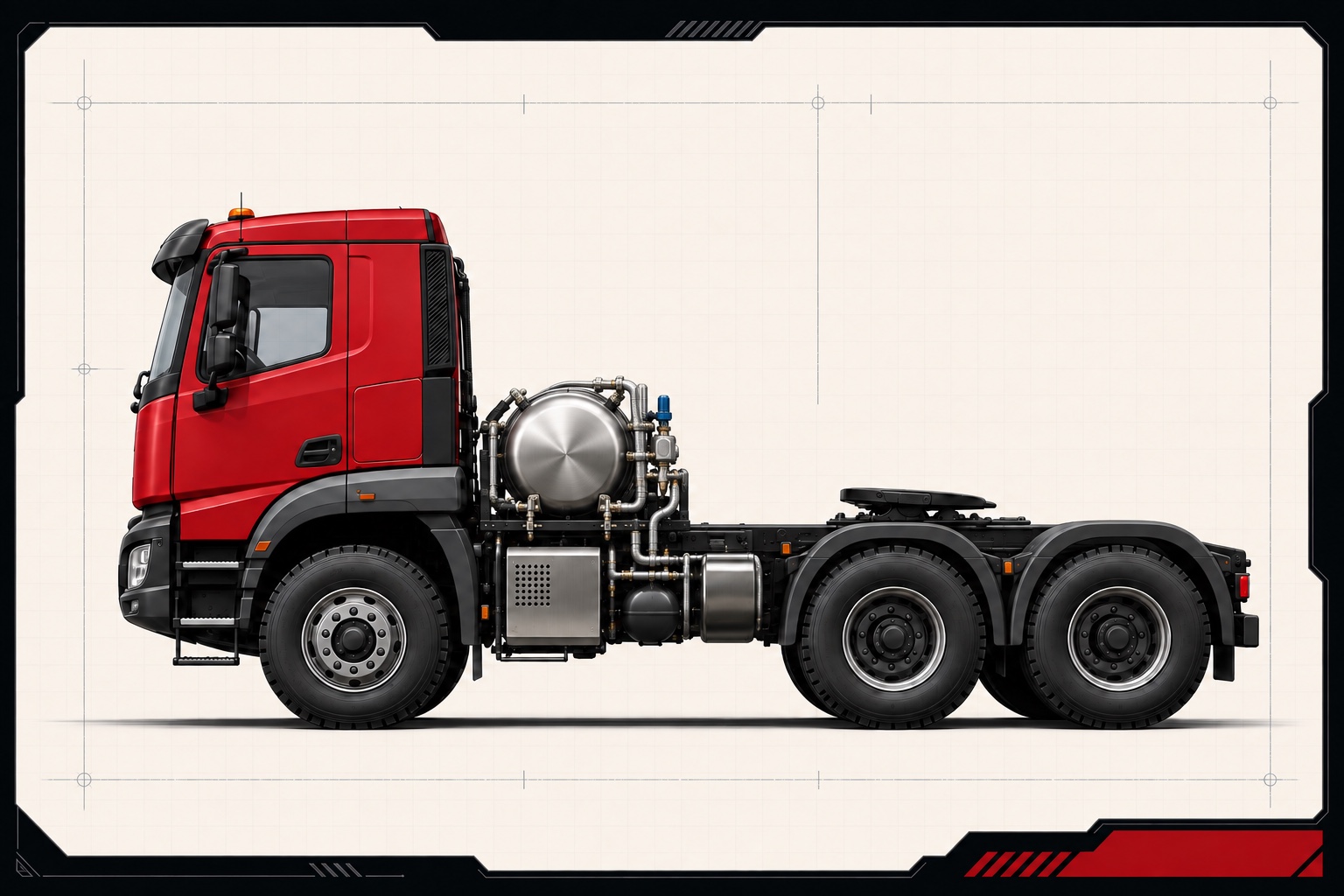 ATHRUN A9-T64-L 牵引车工程参考图