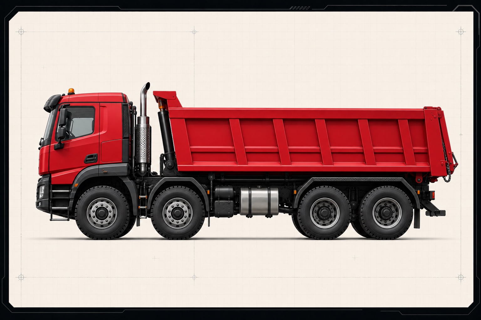 ATHRUN A7-D84-D 自卸车工程参考图